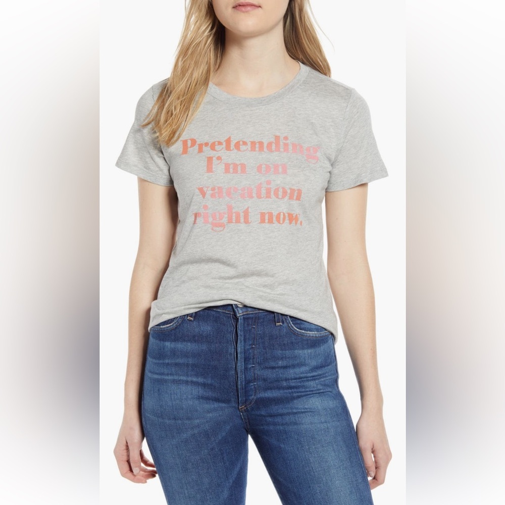 1901 Pretending I’m On Vacation Graphic Tee
